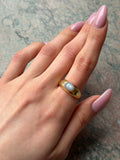 Antique 18K & Star Sapphire Ring