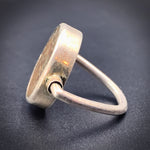 SOLD Antique Silver & Ancient Coin Flip Ring