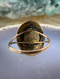 Antique 14K, 9K & Garnet Conversion Ring