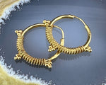 SOLD Antique 22K Gold Etruscan Revival Earrings