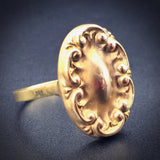 SOLD Antique 14K Gold Conversion Ring