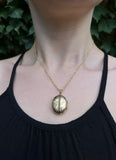 Antique Victorian 14K Gold Locket w/Photos