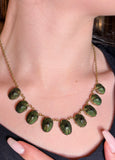 SOLD Antique Victorian Scarab Necklace in Gold Fill
