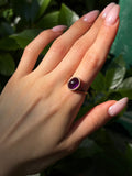 Antique 15K & Amethyst Ring