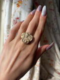 Sold Koven Kreation Replica Art Nouveau Ring in 14K Gold