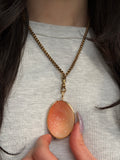 Antique 14K Modified Cameo Pendant