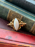 Antique 15K & Opal Brooch