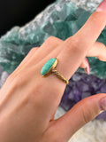 14K & Amazonite Conversion Ring