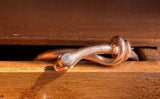 SOLD Antique 14K & Diamond Snake Bangle Bracelet