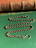 SOLD Antique 9K Gold Belcher Link Watch Chain