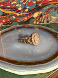 Vintage English Victorian Revival 9K Gold Ring