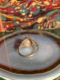Vintage English Victorian Revival 9K Gold Ring