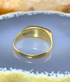 Vintage 18K & Jade Ring