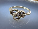 Antique 14K Love Knot Ring