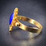 18K & Lapis Lazuli Ring