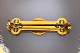 Vintage French Virgin Mary Madonna Bar Pin In Gold Fill 'Fix'