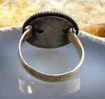 Antique 14K, Silver & Micro-Mosaic Colosseum Conversion Ring