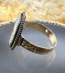 Antique 14K, Silver & Micro-Mosaic Colosseum Conversion Ring