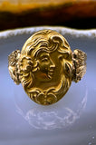 Antique Art Nouveau 14K & 10K Conversion Ring