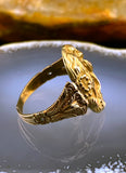 Antique Art Nouveau 14K & 10K Conversion Ring