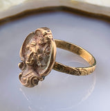 Antique Art Nouveau 14K Conversion Ring
