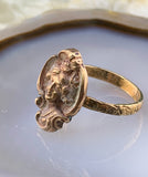 Antique Art Nouveau 14K Conversion Ring