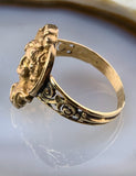 Antique Art Nouveau 14K Conversion Ring