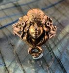 Antique Art Nouveau 14K Gold Conversion Ring