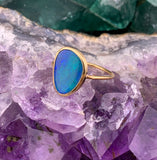 14K & Boulder Opal Conversion Ring