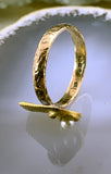 Antique 14K & Pearl Egyptian Revival Conversion Ring