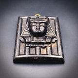 Antique Egyptian Revival Gutta Percha Pendant