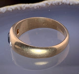 Estate 14K, Diamond & Sapphire Ring