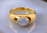 Antique 18K & Star Sapphire Ring