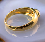 Antique 18K & Star Sapphire Ring