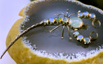 Antique Silver & Opal Scorpion Brooch