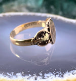 Antique American 14K Monogrammed Ring