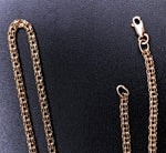 Antique 18K, Topaz & Spinel Slide Necklace