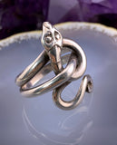 Vintage Sterling Silver Snake Ring