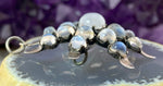 Antique Silver & Moonstone Celestial Star Brooch/Pendant