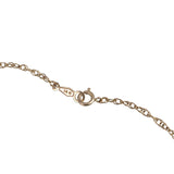 Vintage 14K, Tigers Eye & Pearl Spacer Chain/Necklace