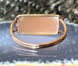 Antique 14K & Shell Cameo Stag Conversion Ring