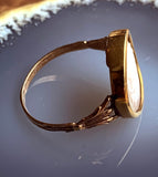 Antique 18K, 14K & Carved Cameo Satyr Conversion Ring