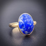 SOLD Antique Victorian Egyptian Revival 14K & Lapis Conversion Scarab Ring