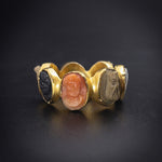 Antique 9K & Carved Cameo Ring