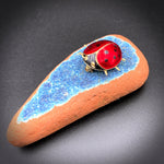 14K & Enamel Ladybug Pin/Brooch