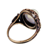 SOLD Antique 14K & Moonstone Ring