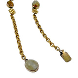 SOLD Antique 10K & Jadeite Necklace