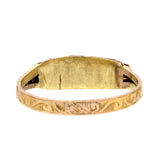 SOLD Victorian Acrostic REGARD 15k Gold Ring c.1872