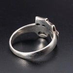 Koven Kreation Sterling Silver Comedy & Tragedy Replica Ring