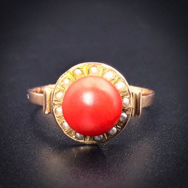 Red Coral Gemstone 925 Sterling Silver Handmade Jewelry Women's Ring All  Size | eBay